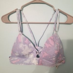 NWOT PINK Trangle Bralette